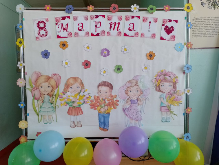 Международный женский день 8 Марта.